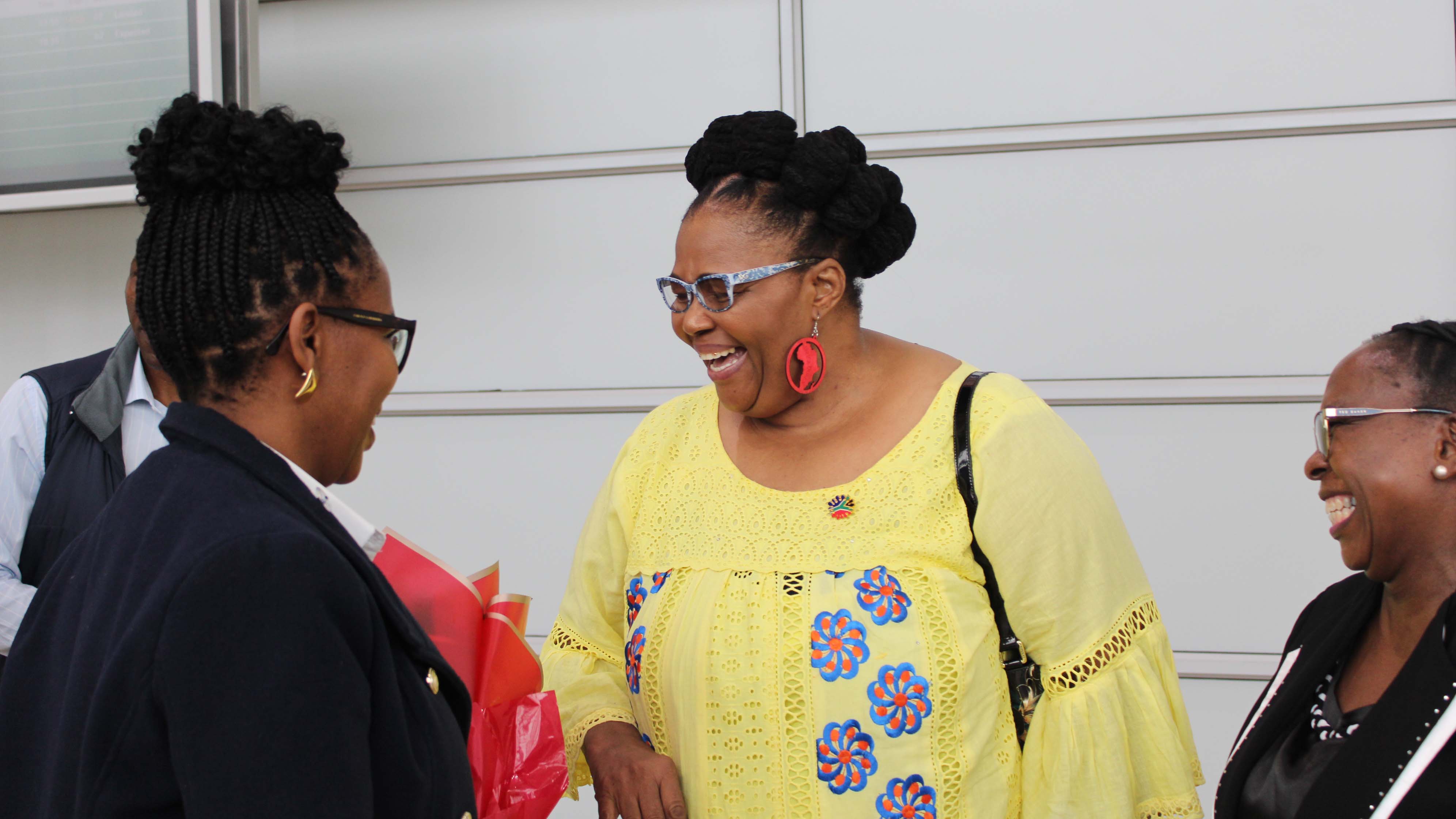 Minister Majodina arrives in Eswatini for water pact